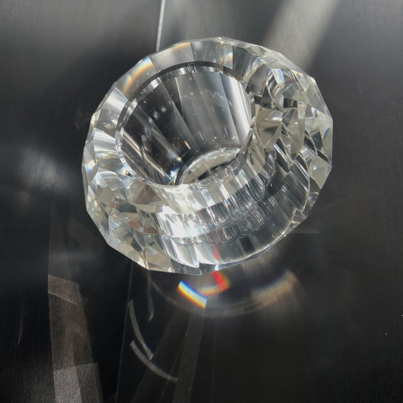 Crystal Lenox Candle Holder - Picture 2 of 13